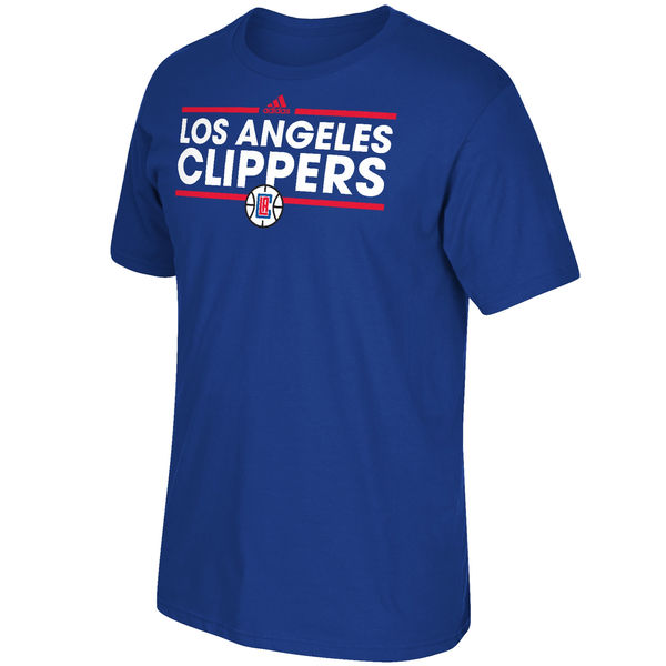 NBA Men Los Angeles Clippers adidas Dassler TShirt Royal->nba t-shirts->Sports Accessory